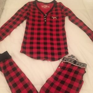 Victoria’s Secret Pink Thermal Pajamas